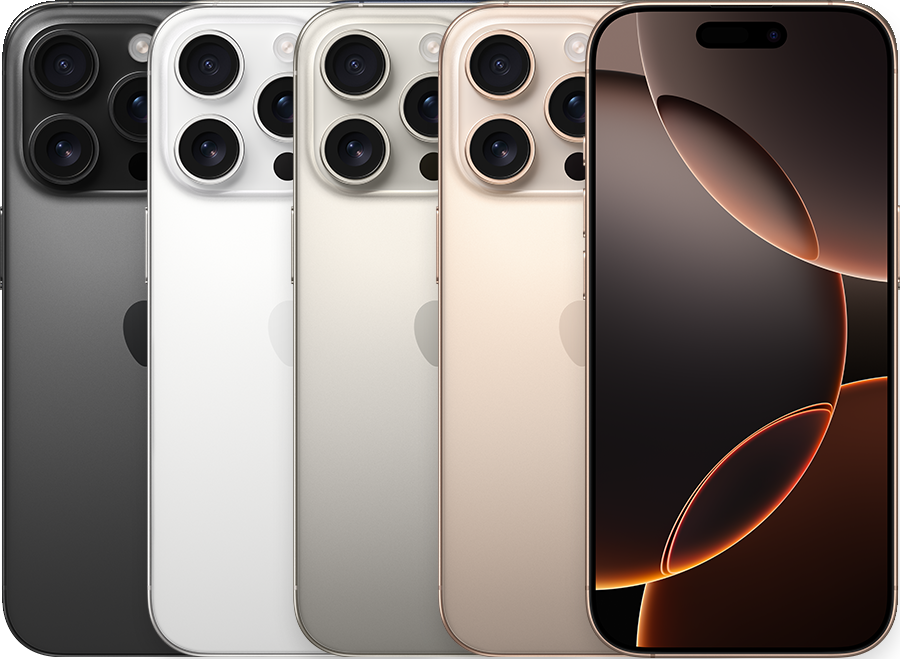 iPhone 16 Pro — обзор доступных цветов